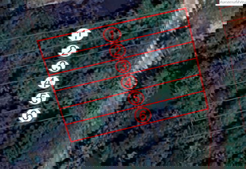 Land for sale in Phuket, 77.3 square wa (approximately 275.2 sq m)Sireh Park Ville, Koh Sireh, Mueang Phuket District, Phuket.