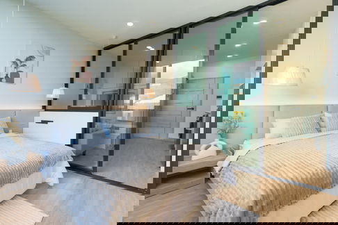 Rimnam Mansion Condo Modern minimalist style condo with Doi Suthep views. next to CMU Tel: 098-9690236(Janny)