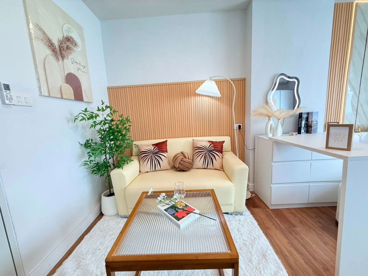 รูป ขายอยู่ดีคอนโดห้องตกแต่งหลักแสนพร้อมอยู่ ขายถูก กู้ได้เต็ม - รูปที่ 5/12