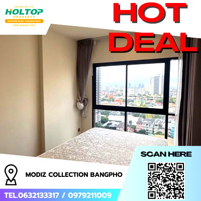 Condos for rent : #R8596 🎉 040169 Condo for Rent: Modiz Collection BangPho