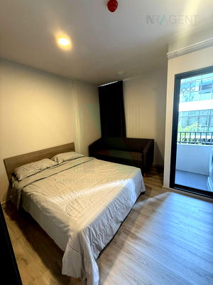 Condos for rent MRT Huai Khwang : For Rent Condo QUINTARA MHyGEN RATCHADA - HUAI KHWANG Building B, Floor 3,Studio, Room size 22 sqm
