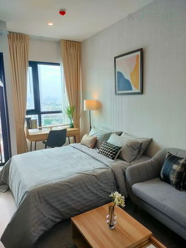 For Rent Condo KNIGHTSBRIDGE PRIME ONNUT Building 1, Floor 27,Studio, Room size 23 sqm