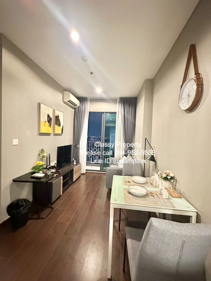 picture *** Condo for rent : C Ekkamai 1 Bedroom High floor Unblock view Fully furnished 15,000 Baht only 🔥🔥🔥*** - 8/14