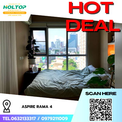 Condos for rent Kluai Nam Thai : #R8595 🎉 040169 Condo for Rent: Aspire Rama 4