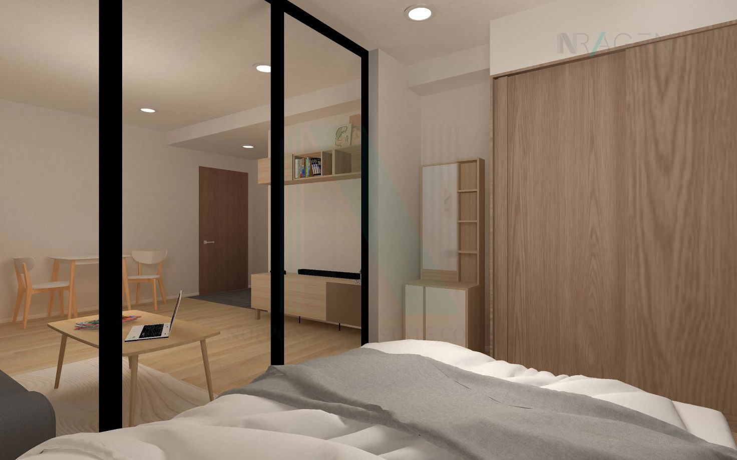 picture 📌 For rent condo A SPACE MEGA 2 Building 1, Floor 16,1 bed room, Room size 34 sqm - 3/8