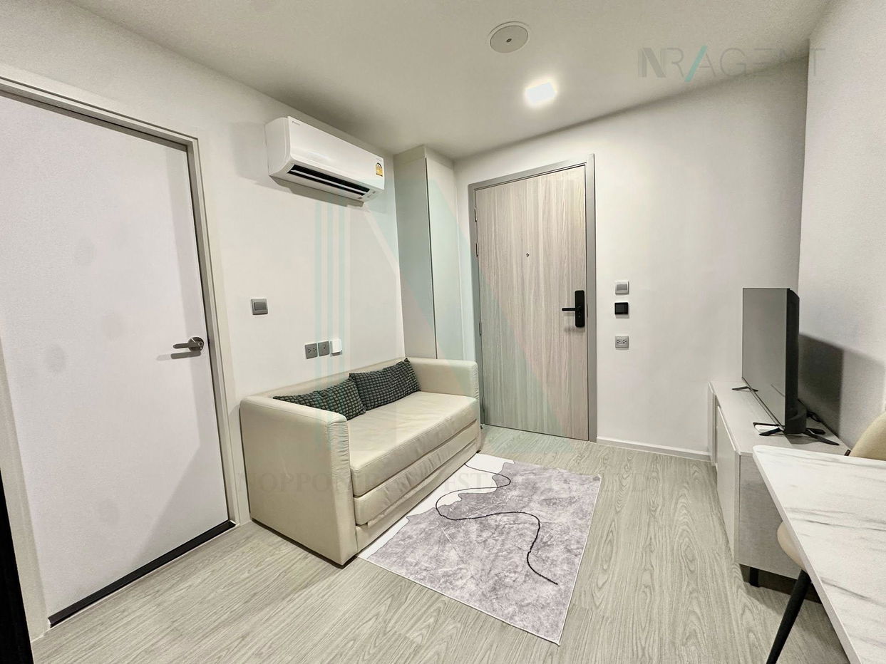 picture 🚩 For Rent Condo ATMOZ OASIS ONNUT Building A, Floor 4,1 bed room, Room size 26 sqm - 6/8