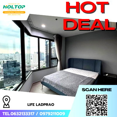Condos for rent : #R8594 🎉 040169 Condo for rent: Life Ladprao