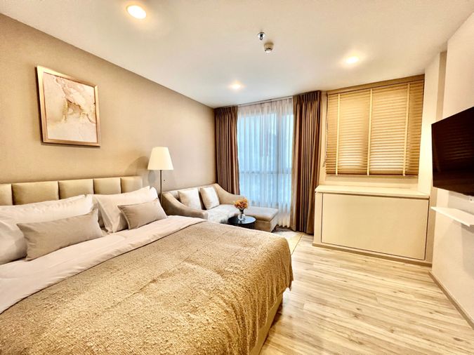 ✨ เอ็กซ์ที ห้วยขวาง🔥ห้องสวยพร้อมอยู่ ตรงปก(1 นอน 1 น้ำ) 30 ตรม. เช่าเพียง 17,000/เดือน ▫️Line: @sanhaproperty📲095-6922871