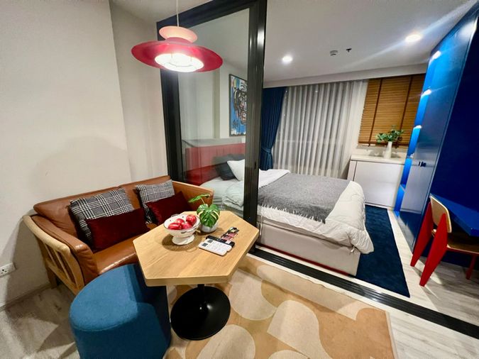 📍XT Huaikhwang✨คอนโดหรูห้วยขวาง แต่งครบพร้อมอยู่ (1 ห้องนอน ขนาด 30 ตรม.) เช่าเพียง 16,500/เดือน ▫️Line: @sanhaproperty📲095-6922871