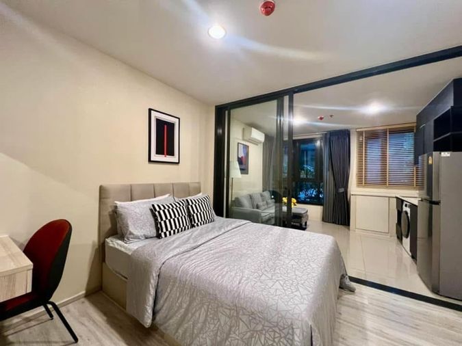 ✨ เอ็กซ์ที ห้วยขวาง🔥ห้องสวยพร้อมอยู่ ตรงปก(1 นอน 1 น้ำ) 30 ตรม. เช่าเพียง 16,500/เดือน ▫️Line: @sanhaproperty📲095-6922871