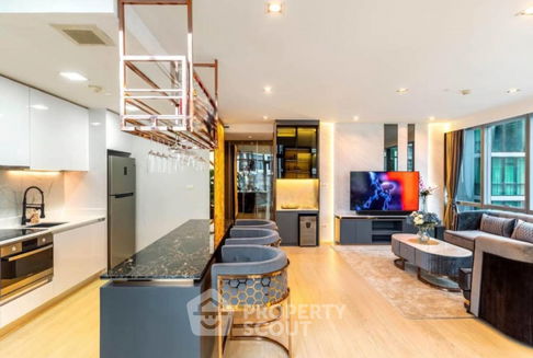 คอนโด 2-ห้องนอน ที่ เดอะ รูม สุขุมวิท 21 ใกล้ MRT สุขุมวิท (ID 2512697)