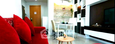คอนโดให้เช่า : คอนโด 1 ห้องนอน ชั้น 15 Circle Condominium ใกล้ MRT เพชรบุรี (ID 1146296)