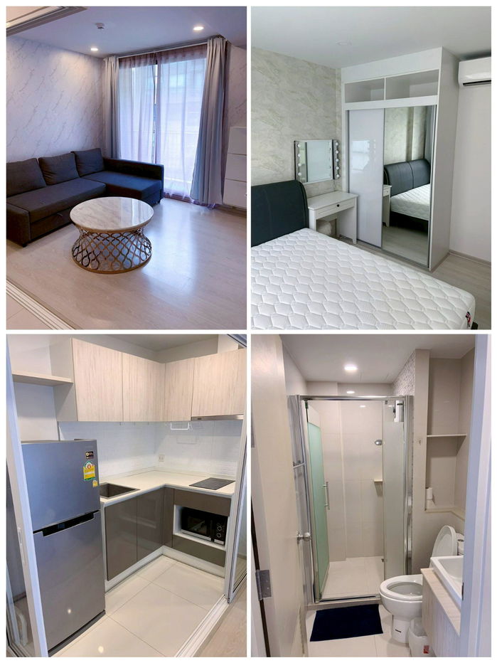 รูป เดอะ ทรี สุขุมวิท 64 1B1B ชั้น 5 ขนาด 33 ตร.ม. เช่า 14,500 บาท/เดือน Ready to move in - รูปที่ 1/2