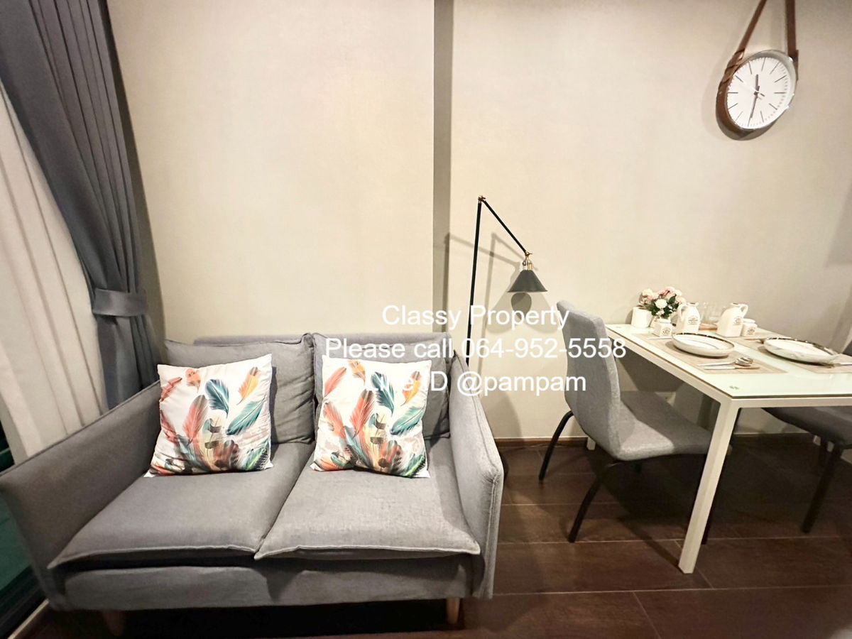 picture *** Condo for rent : C Ekkamai 1 Bedroom High floor Unblock view Fully furnished 15,000 Baht only 🔥🔥🔥*** - 9/14