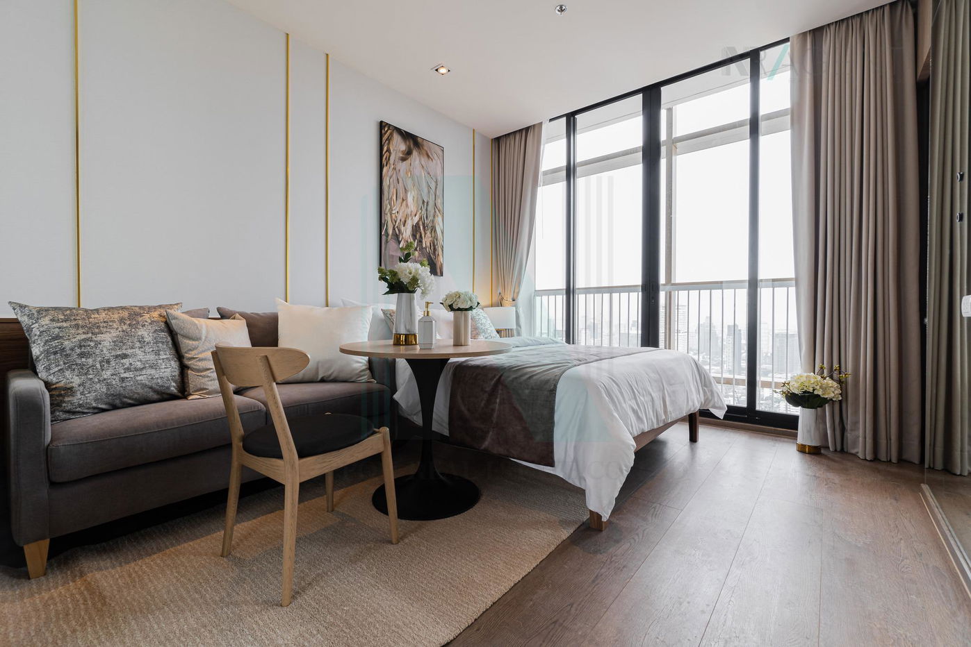 picture 🎉 For Rent Condo PARK 24 PHASE 2 Building 5, Floor 41,Studio, Room size 27.00 sqm - 6/8