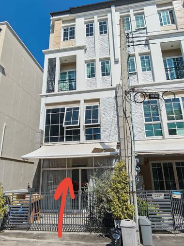 4-bed townhouse for rent, 266 sqm, 20 sq wah, The Master @BTS Udomsuk