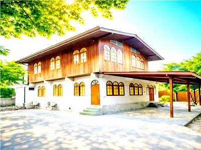 เช่าบ้านเดี่ยว เพชรเกษม 56 : เพชรเกษม48-58 ให้เช่าบ้านไม้ไทย ติดคลองบางจาก MRTภาษีเจริญ 700ม. จอดรถ 15–20คัน เข้าซอย400ม 250 ตารางวา 1,000 ตร.ม.