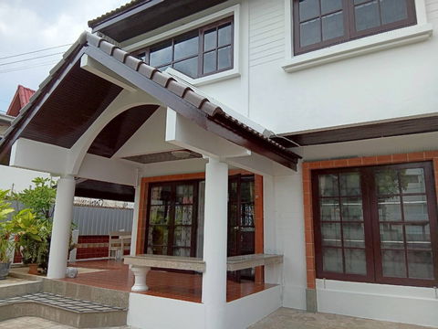 🟢For Rent🟢 2-story detached house, Sukhumvit Soi 54. Beautiful house, fully furnished! 📱ADD LINE @nathong97 (Replies ⚡ 24 Hr) AV34