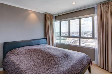 รูปภาพ 🔺 For Rent Condo LUMPINI VILLE BANGKHAE Building 1, Floor 19,1 bed room, Room size 35.00 sqm