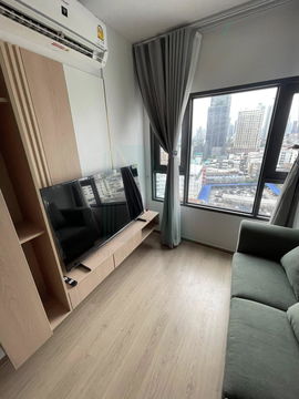 📌 For Rent Condo LIFE RAMA 4-ASOKE Building 1, Floor 12,1 bed room, Room size 32 sqm