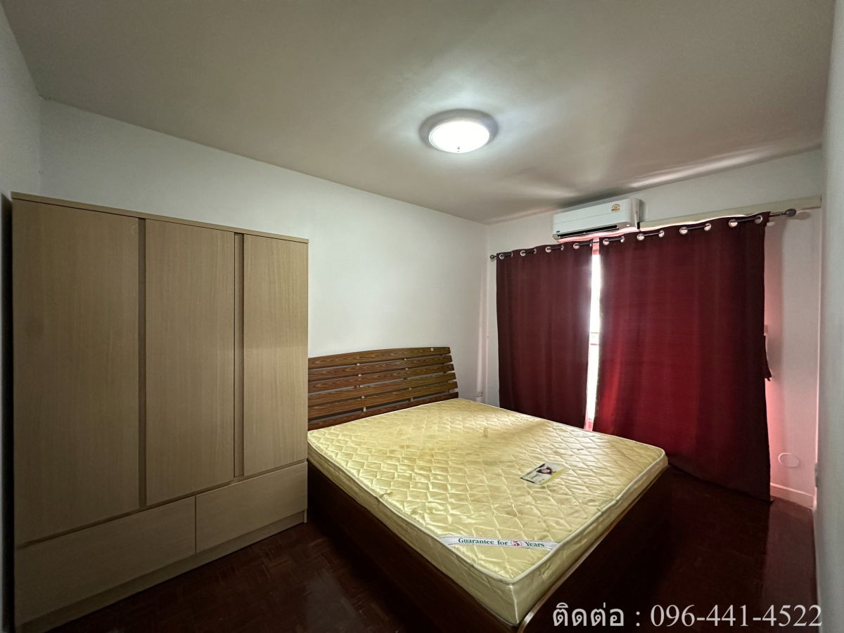 รูป 🔥ด่วน (เจ้าของปล่อยเช่า; สัญญา 1-12 เดือน) คอนโดบ้านสวนธน พุทธบูชา 47 ชั้น 6 (2 ห้องนอน 1 ห้องน้ำ) ฟรีที่จอดรถ, แอร์ Inverter ใหม่, เฟอร์ครบพร้อมอยู่ - รูปที่ 3/8