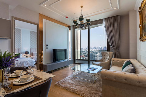 รูปภาพ ✅ ✅ ให้เช่า - Magnolias Waterfront Residence , Ultimate Luxury 1 ห้องนอน พร้อมเข้าอยู่ ติดต่อไลน์ @bktasset หรือโทร 095-325-8928
