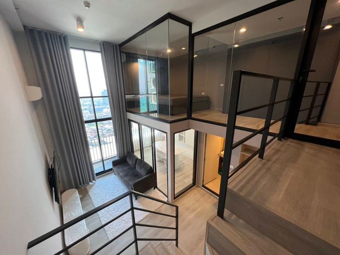 ห้อง Duplex 2 ชั้น วิวแม่น้ำ สะพานพระราม 8 🔥📍ให้เช่าคอนโด ไอดีโอจรัญ 70 ริเวอร์ วิว