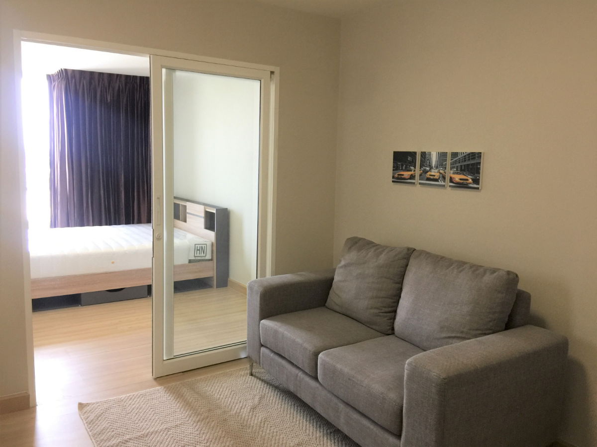 รูป ห้องใหม่ ให้เช่า M Society ตึก A ชั้น 10 เฟอร์ครบ ติด 7-11 พร้อมอยู่ - รูปที่ 2/8