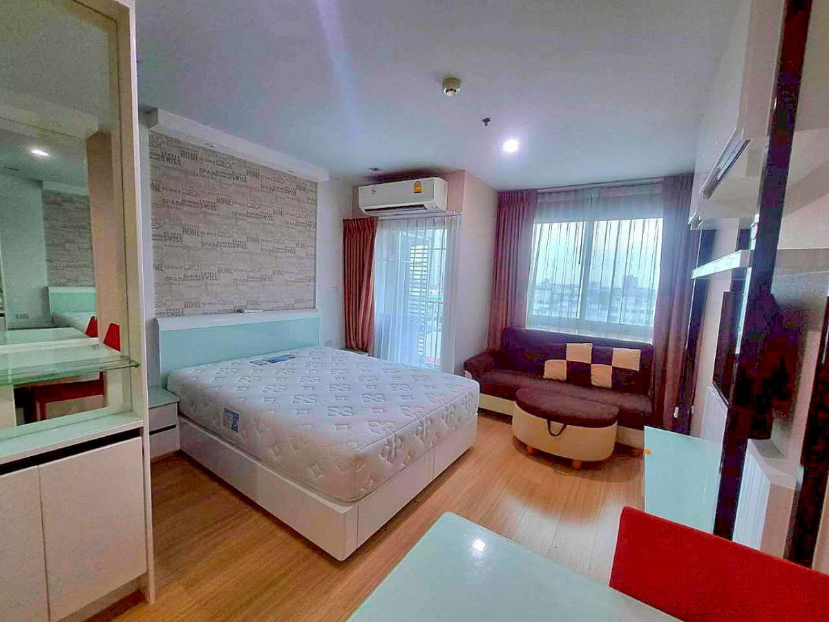 รูป คาซ่า รัชดา ราชพฤกษ์ 26 ตร.ม. เฟอร์บิ๊วอิน เครื่องใช้ไฟฟ้าครบ มีเครื่องซักผ้า แอร์ใหม่ พร้อมเข้าอยู่ สภาพดี ชั้น 7 ทิศใต้ ลมแรง - รูปที่ 1/25