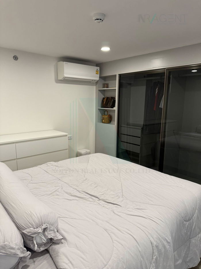 รูป 🚩 ให้เช่าคอนโด โซ ออริจิ้น เกษตร อินเตอร์เชนจ์ อาคาร 1 ชั้น 8 Duplex ขนาด 37 ตรม ใกล้ BTS ม.เกษตร - รูปที่ 7/8