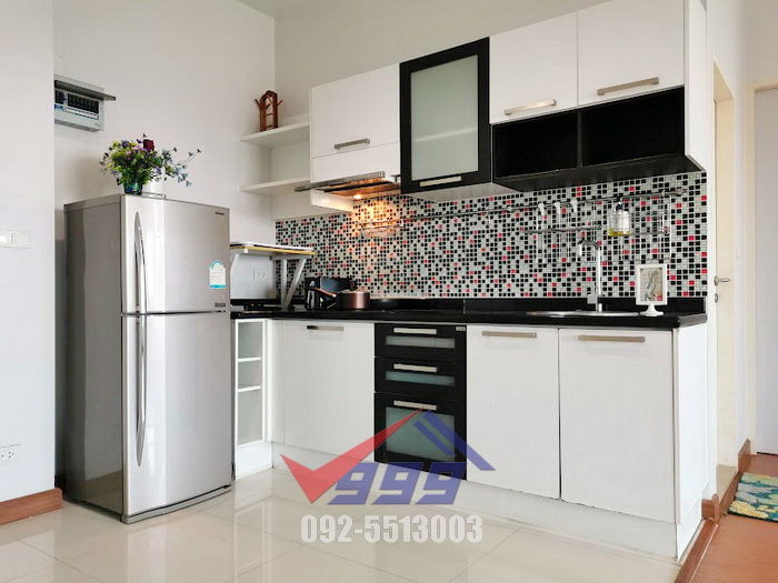 รูป ให้เช่าคอนโด 1 ห้องนอน ห้องนั่งเล่นกว้างพร้อมอยู่ - รูปที่ 7/13