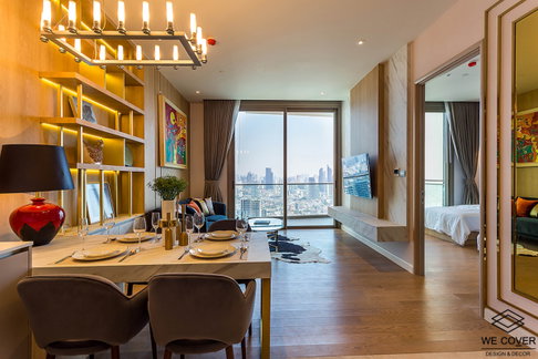 ✅ ✅ ให้เช่า - Magnolias Waterfront Residence , Ultimate Luxury 1 ห้องนอน พร้อมเข้าอยู่ ติดต่อไลน์ @bktasset หรือโทร 095-325-8928