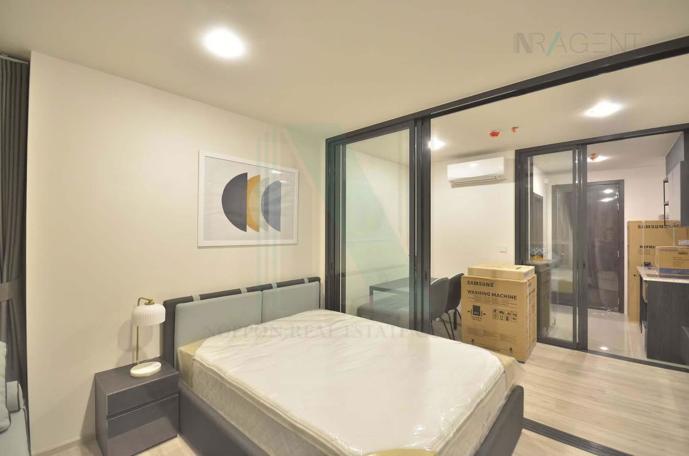 picture ð For Rent Condo XT HUAIKWANG Building 1, Floor 11,1 bed room, Room size 35 sqm - 3/8