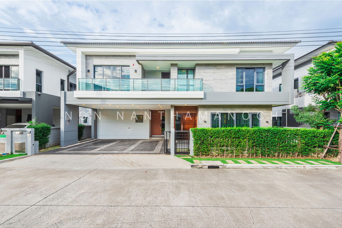 รูป 🏡 ให้เช่าบ้านเดี่ยวหรู The City Bangna บ้านใหม่ มือ 1 เพิ่งตกแต่งเสร็จ | พร้อมเข้าอยู่ทันที - รูปที่ 1/20