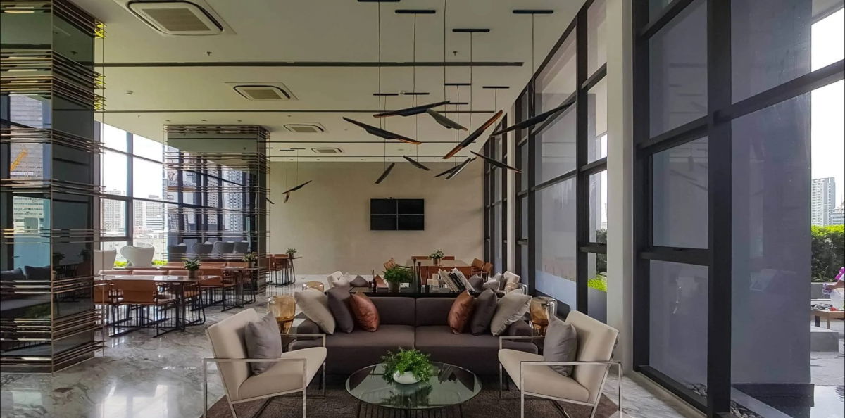 รูป ให้เช่าChewathai Residence Asoke 2 นอน สวย วิวเมือง วิวสวน - รูปที่ 16/19