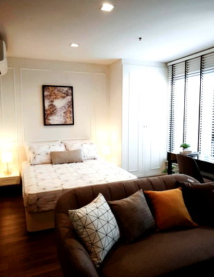 Condos for rent Bangkok : P933 Condo for rent Life Ladprao Valley, next to BTS, beautiful room, built-in, fully furnished, very special price