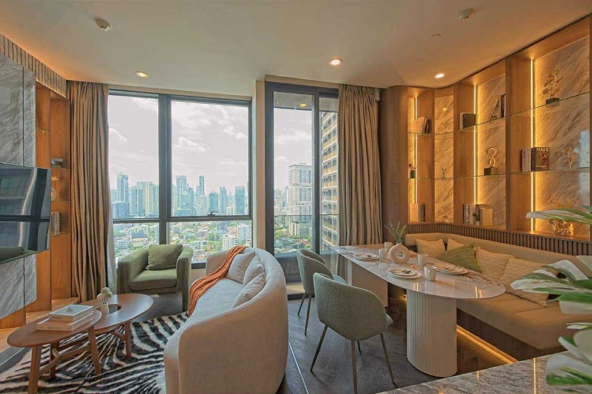 picture For Rent - The ESSE Sukhumvit 36 , Super Luxury 2 bedroom 2 bathroom - 1/8