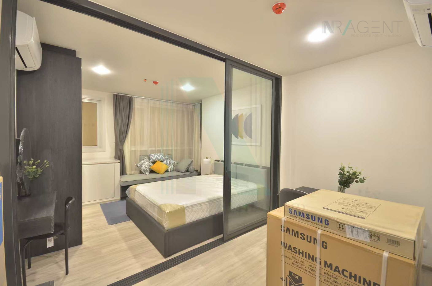 picture ð For Rent Condo XT HUAIKWANG Building 1, Floor 11,1 bed room, Room size 35 sqm - 6/8