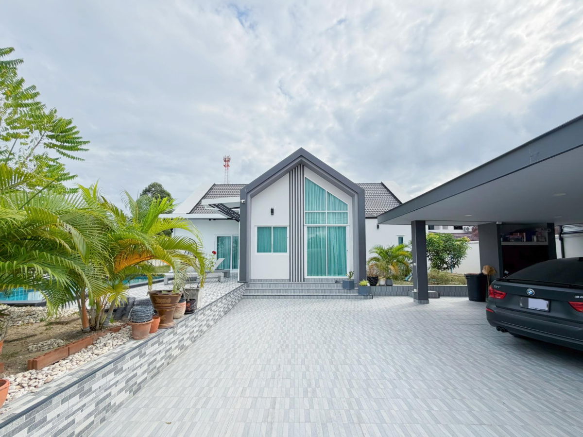 รูป ขายพูลวิลล่าหรูพัทยา ทำเลขอบอ่างมาบประชัน ใกล้โรงเรียนนานาชาติ - รูปที่ 4/36