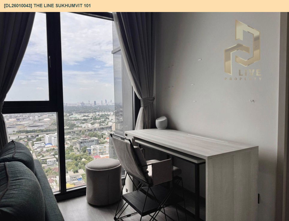 picture DL26010043 Condo for rent, THE LINE Sukhumvit 101 near BTS Punnawithi, ready to move in, call urgently 0653619502 LineID @897iyzll - 9/9