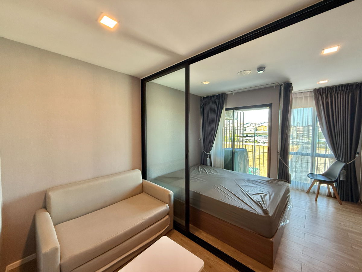 รูป 💎ให้เช่าคอนโด📣 “Kave Town Space” ใกล้ ม.กรุงเทพ✨ 👉🏻เดินไปมหาลัยได้เลย สะดวกสบายสุดๆ - รูปที่ 2/8