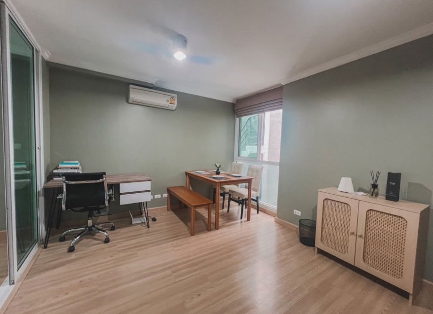 รูป ให้เช่า ชาโตว์ อินทาวน์ รัชดา 20 🏡 12,500 พร้อมอยู่‼️ ติด MRT สุทธิสาร #ตอบแชทไว 🔥🔥 รหัส B457 - รูปที่ 4/10