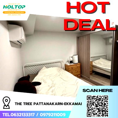 Condos for rent : #R8630 🎉 050169 Condo for Rent: The Tree Pattanakarn-Ekkamai