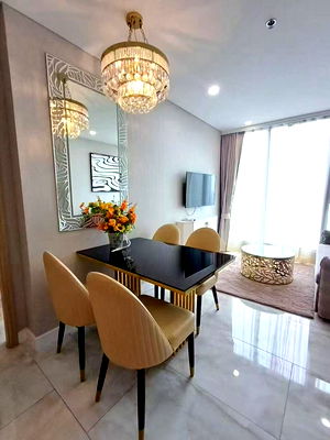 คอนโดให้เช่า : ⛵ Copacabana ⛵ Sea view / 38F / 1bedroom >> THB25,000/month彡