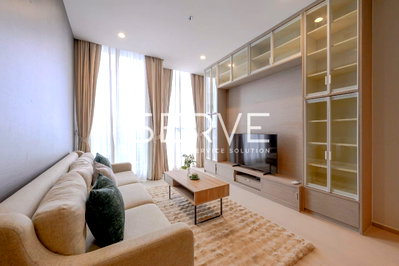 Condos for sale Sri Ayudhya School : 🔥Hot Deal 13.6 MB🔥 - 1 Bed 55.95 sq.m. High Fl. 15+ Perfect Location Skywalk to BTS Ploenchit at Noble Ploenchit Condo / For Sale