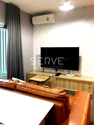 Condos for rent : Conner Room 2 Beds Super High Floor 35+ Fully furnished  Good Location Close To MRT Thailand Cultural Centre Station @ Noble Revolve Ratchada 2