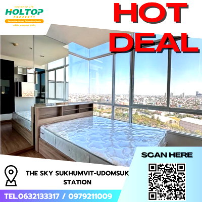 Condos for rent : #R8604 🎉 050169 Condo for Rent: The Sky Sukhumvit-Udomsuk Station