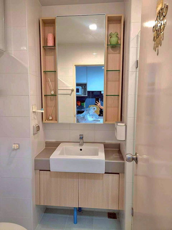 รูป คาซ่า รัชดา ราชพฤกษ์ 26 ตร.ม. เฟอร์บิ๊วอิน เครื่องใช้ไฟฟ้าครบ มีเครื่องซักผ้า แอร์ใหม่ พร้อมเข้าอยู่ สภาพดี ชั้น 7 ทิศใต้ ลมแรง - รูปที่ 6/25