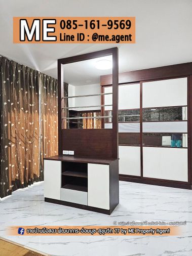 3-bed townhouse for rent, 120 sqm, 21 sq wah, The Connect Pattanakarn 38