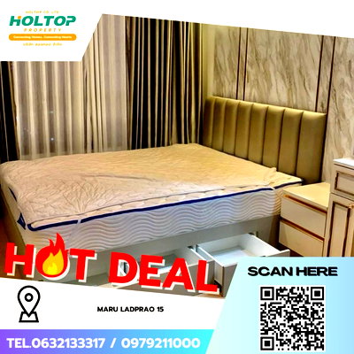 ขายคอนโด : #Z3974💥 050169 🔥 ขายคอนโด Maru Ladprao 15 